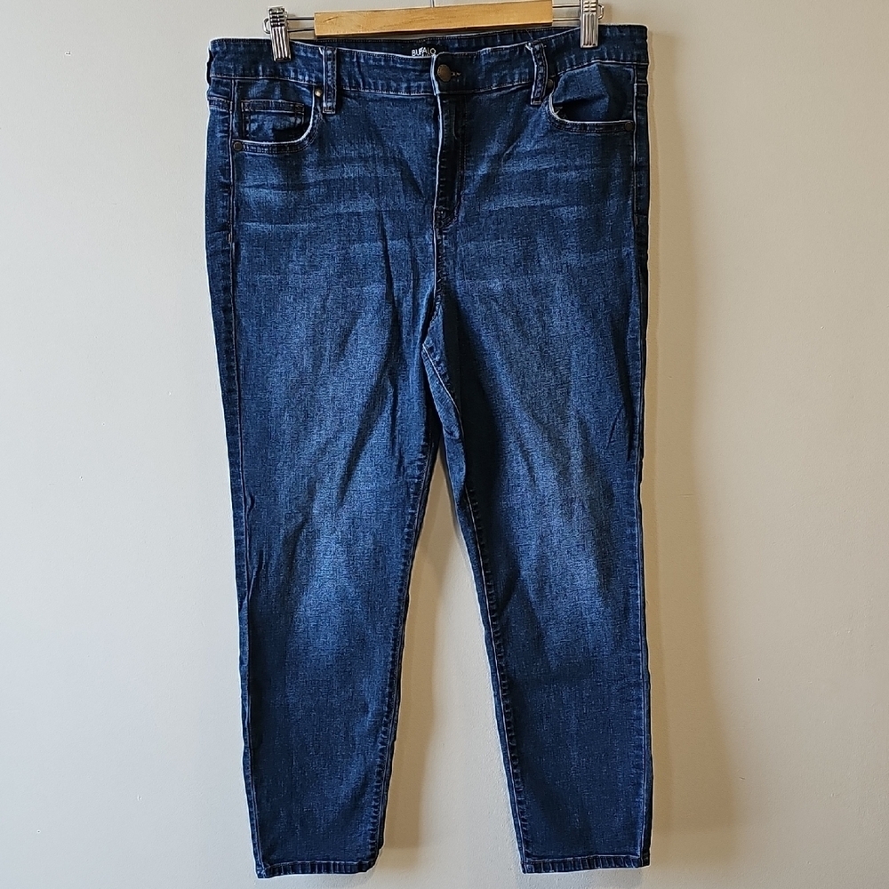 Buffalo Size 14 Aubrey High Rise Skinny Jeans